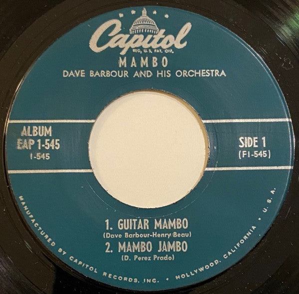 Dave Barbour Orchestra : Mambo (7")