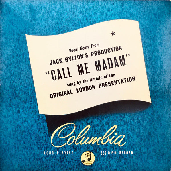 Various : Call Me Madam - Original London Presentation (LP)