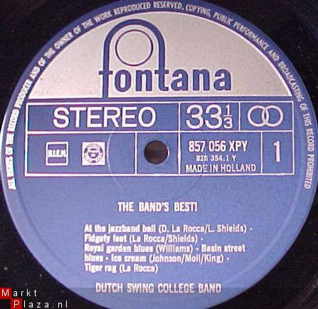 The Dutch Swing College Band : The Band's Best (LP, Comp, RP)