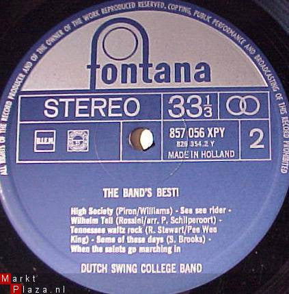 The Dutch Swing College Band : The Band's Best (LP, Comp, RP)