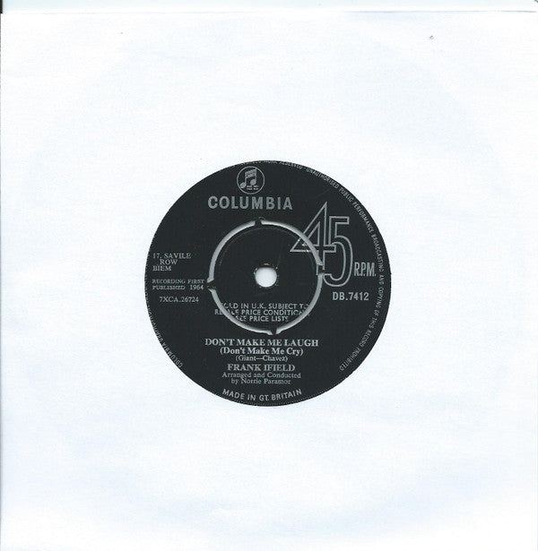 Frank Ifield : Don't Make Me Laugh (7")