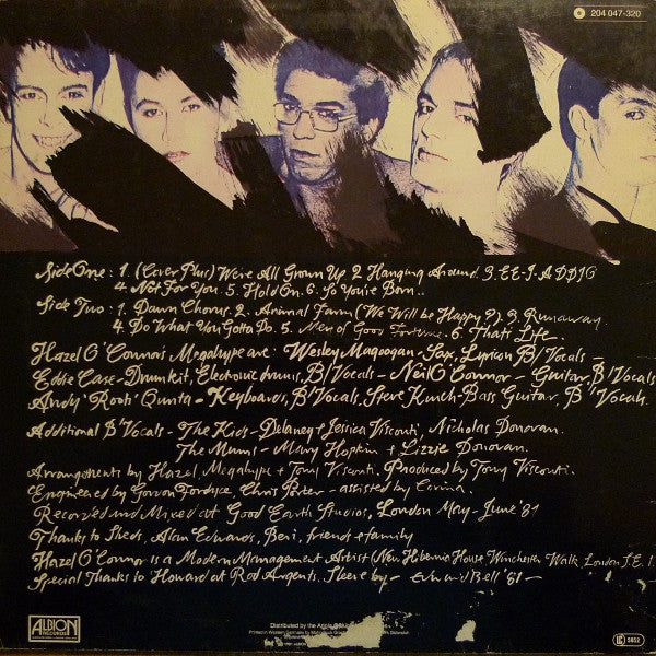 Hazel O'Connor : Cover Plus (LP, Album)