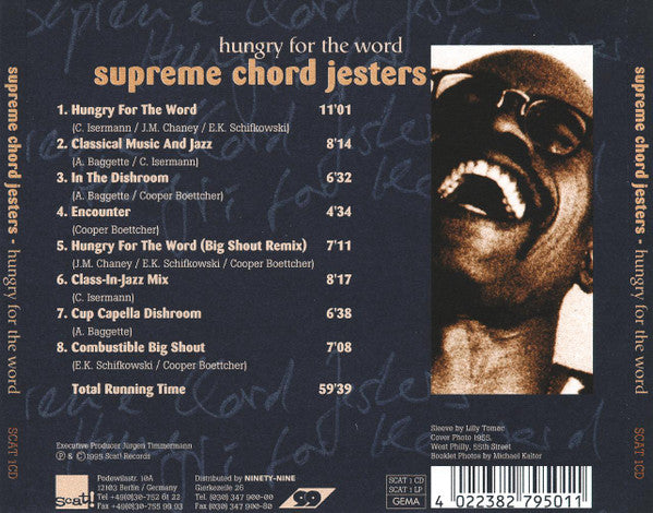 Supreme Chord Jesters : Hungry For The Word EP (CD, EP)