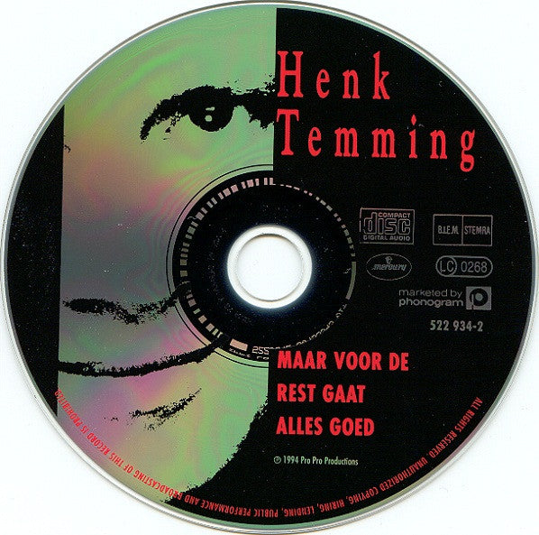 Henk Temming : Maar Voor De Rest Gaat Alles Goed (CD, Album)