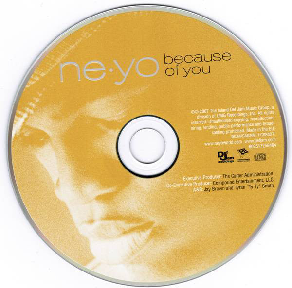 Ne-Yo : Because Of You (CD, Album, Sup)