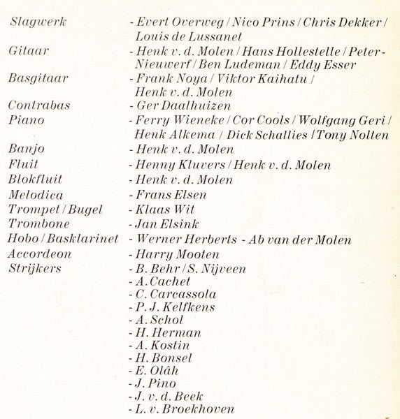 Martine Bijl : Benjamin (LP, RP)