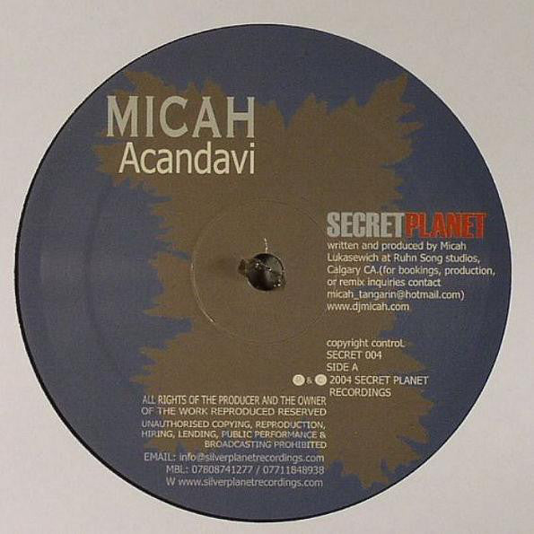 Micah : Acandavi (12")