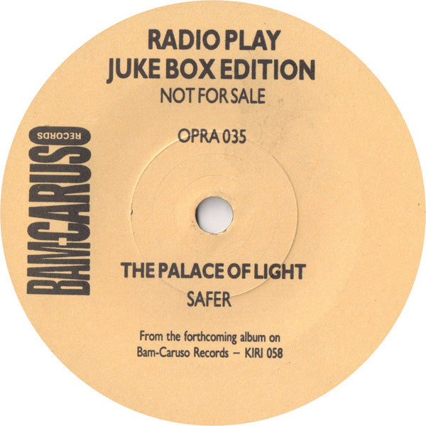 The Palace Of Light : Safer / Bitter Seal (7", Single, Promo)