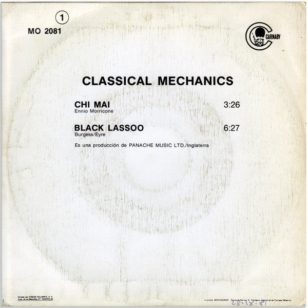 Classical Mechanics : Chi Mai (7", Promo)