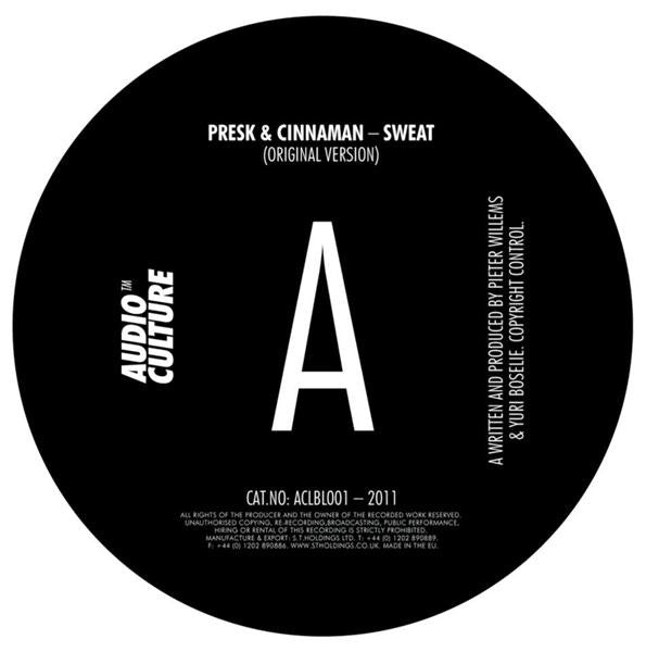 Presk & Cinnaman (2) : Sweat (12", Whi)