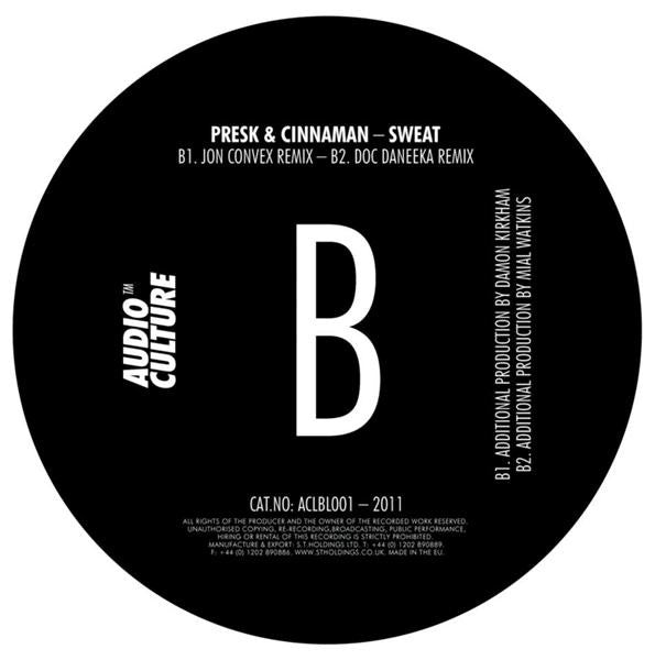 Presk & Cinnaman (2) : Sweat (12", Whi)