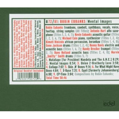 Robin Eubanks : Mental Images (CD, Album, RE, Sma)