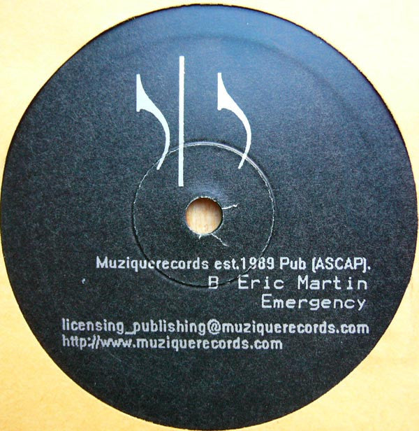 Steve Poindexter / Eric Martin : Whiplash / Emergency (10")