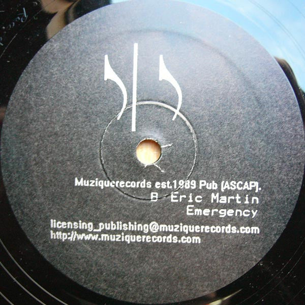 Steve Poindexter / Eric Martin : Whiplash / Emergency (10")