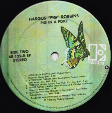 Hargus Robbins : A Pig In A Poke (LP, Album)