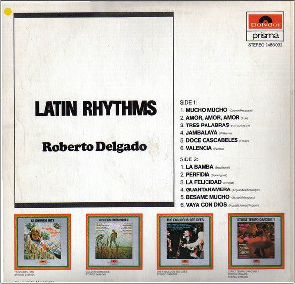 Roberto Delgado : Latin Rhythms (LP, Comp)