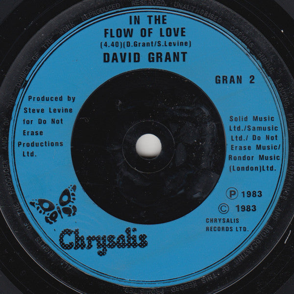 David Grant : Watching You, Watching Me (7", Gat)