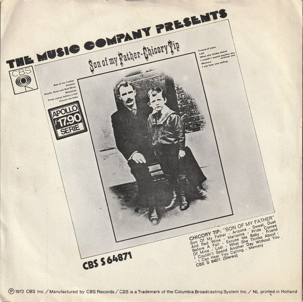 Chicory Tip : What's Your Name (7", Single)