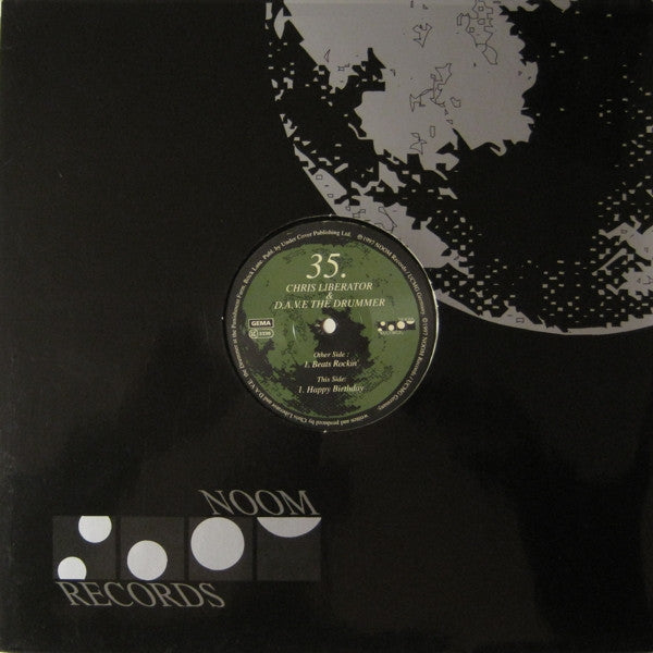 Chris Liberator & D.A.V.E. The Drummer : Beats Rockin' E.P. (12", EP)