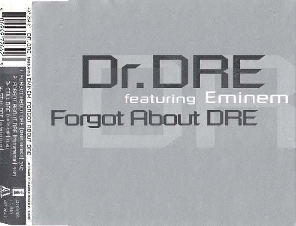 Dr. Dre Featuring Eminem : Forgot About Dre (CD, Maxi, Enh)