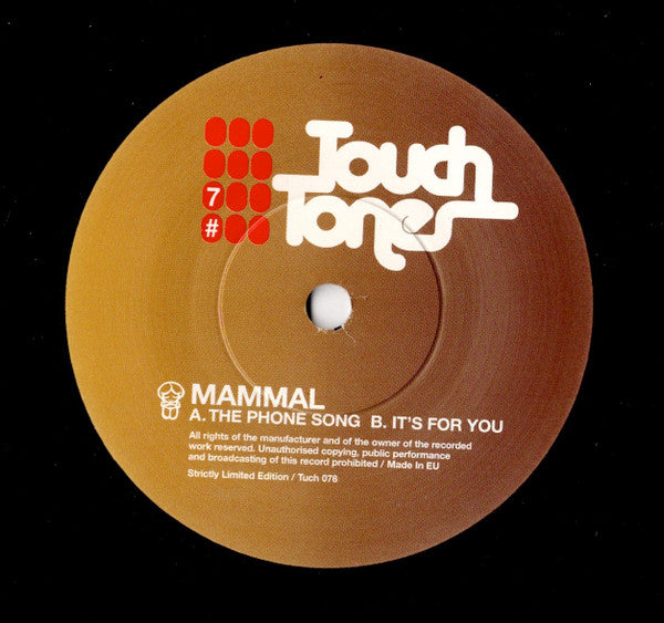 Mammal : The Phone Song (7", Ltd, Num)