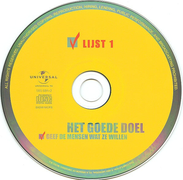 Het Goede Doel : Geef De Mensen Wat Ze Willen (4xCD, Comp)