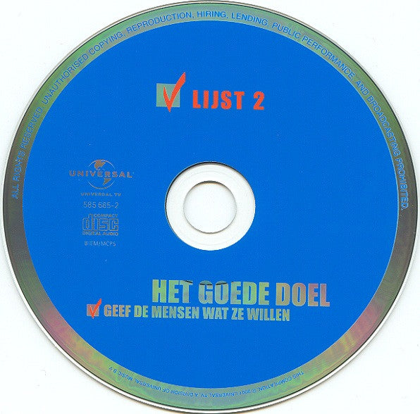 Het Goede Doel : Geef De Mensen Wat Ze Willen (4xCD, Comp)