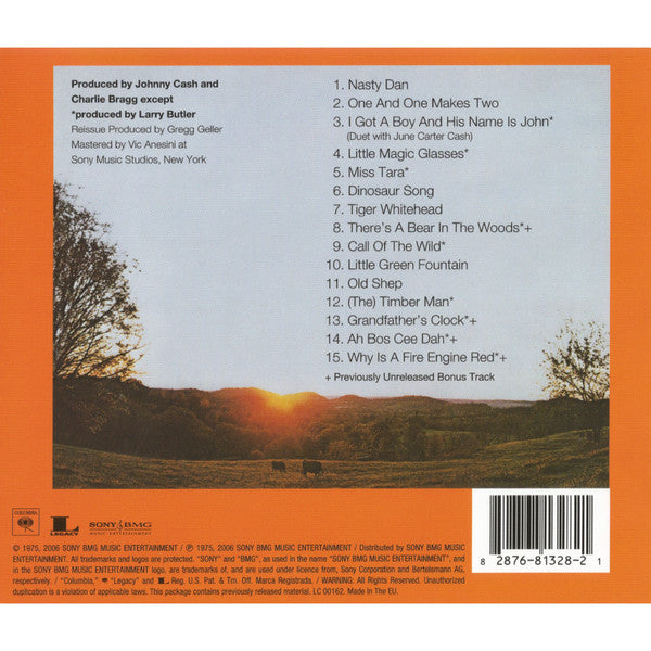 Johnny Cash : The Johnny Cash Children's Album (CD, Album, RE)