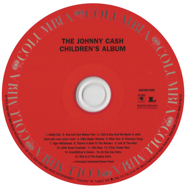 Johnny Cash : The Johnny Cash Children's Album (CD, Album, RE)