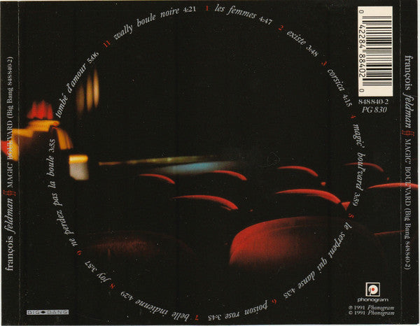 François Feldman : Magic' Boul'vard (CD, Album)