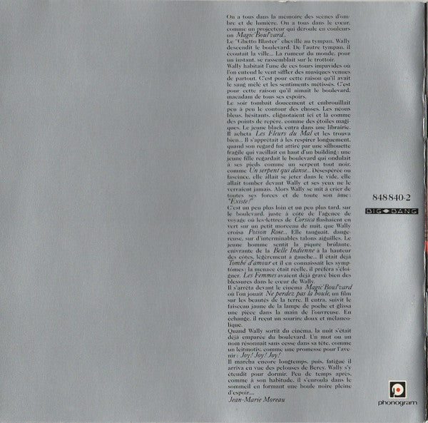 François Feldman : Magic' Boul'vard (CD, Album)