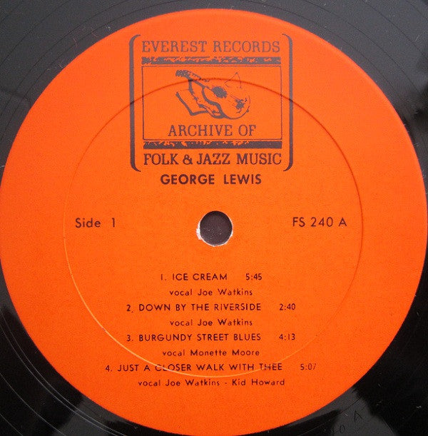 George Lewis (2) : George Lewis (LP, Album, All)
