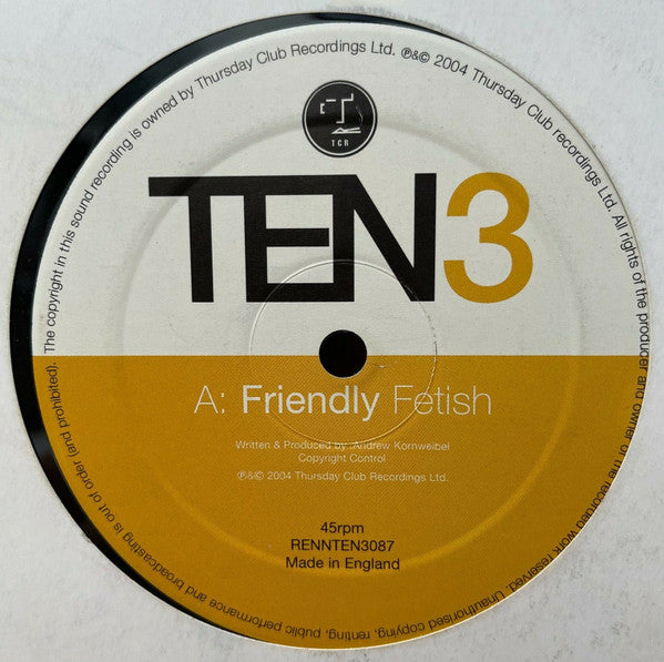 Friendly : Fetish (10")