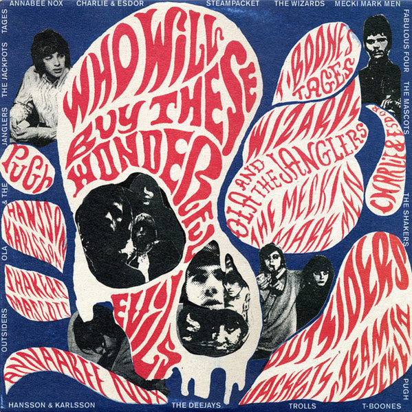 Various : Who Will Buy These Wonderful Evils (LP, Comp, Red)