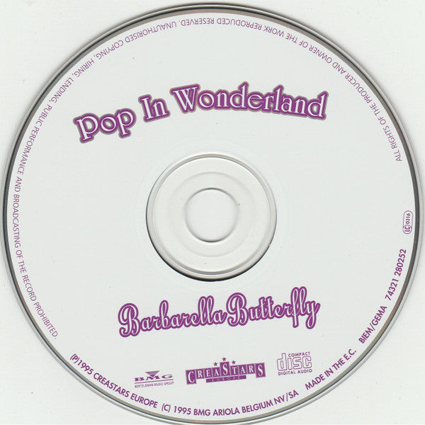 Pop In Wonderland : Barbarella Butterfly (CD, Album)
