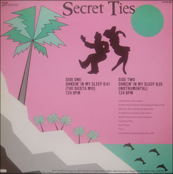 Secret Ties : Dancin' In My Sleep (12")
