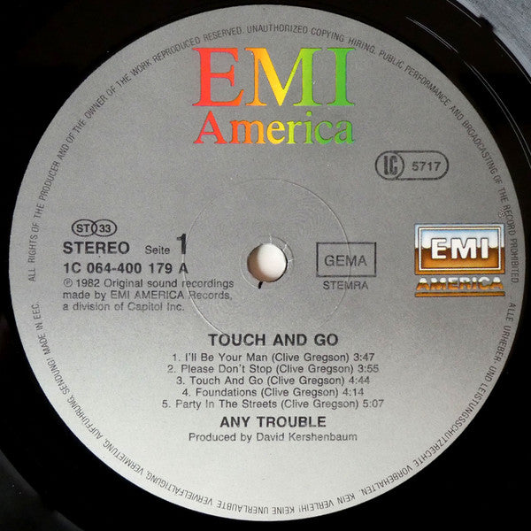 Any Trouble : Any Trouble (LP, Album)