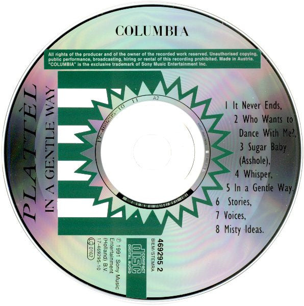 Plattèl : In A Gentle Way (CD, MiniAlbum)
