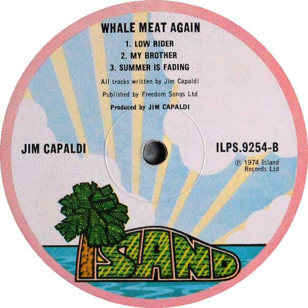 Jim Capaldi : Whale Meat Again (LP, Album)