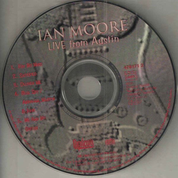 Ian Moore with The Ian Moore Band : Live From Austin (CD, MiniAlbum)