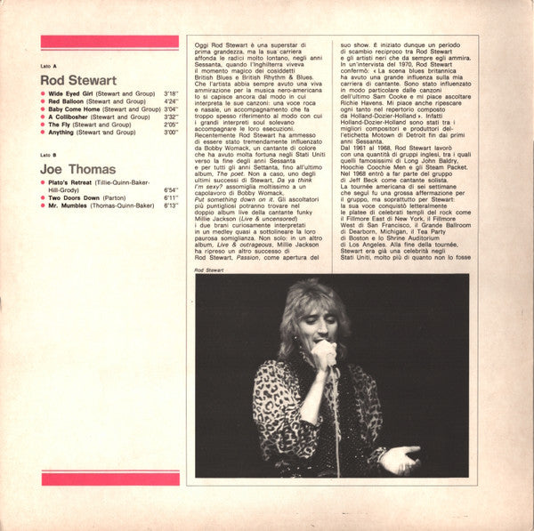 Rod Stewart / Joe Thomas : Rod Stewart / Joe Thomas (LP, Comp)