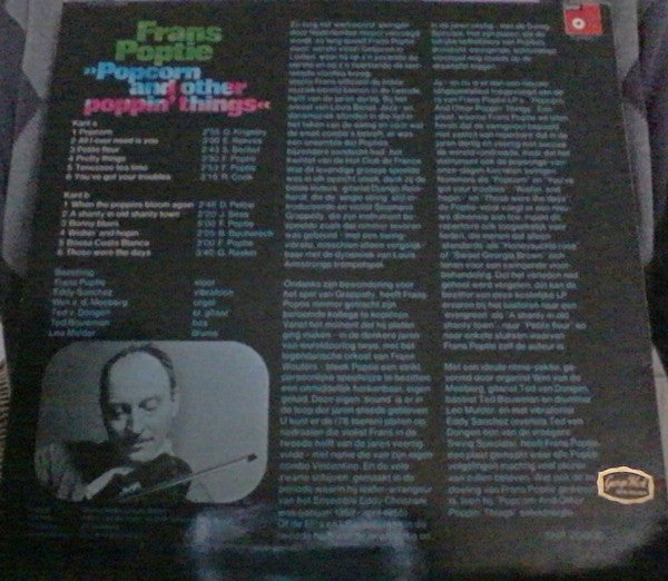 Frans Poptie : Popcorn And Other Poppin' Things (LP, Album)