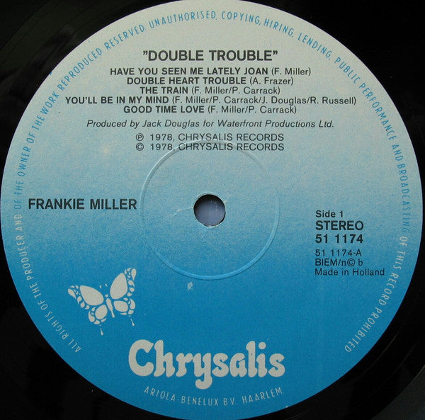 Frankie Miller : Double Trouble (LP, Album)