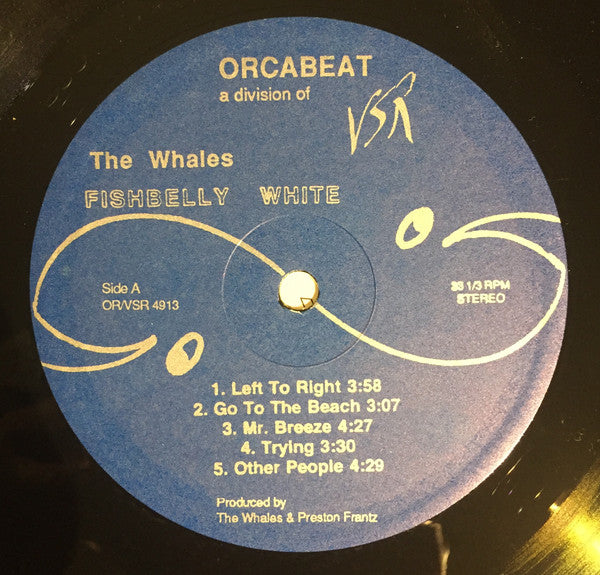 The Whales (2) : Fishbelly White (LP, Album)