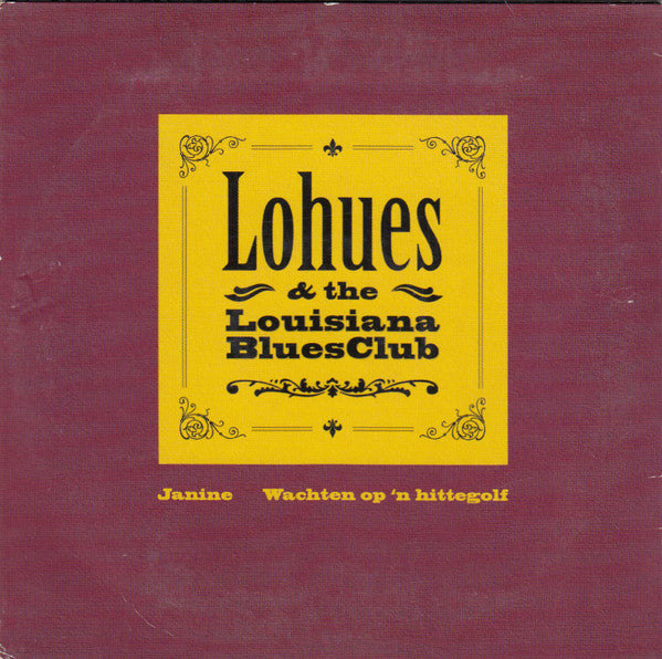 Lohues & The Louisiana Blues Club : Eresaluut Aan De Blues (CD, Single)