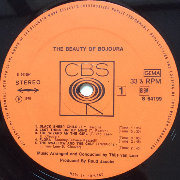 Bojoura : The Beauty Of Bojoura (LP, Album)