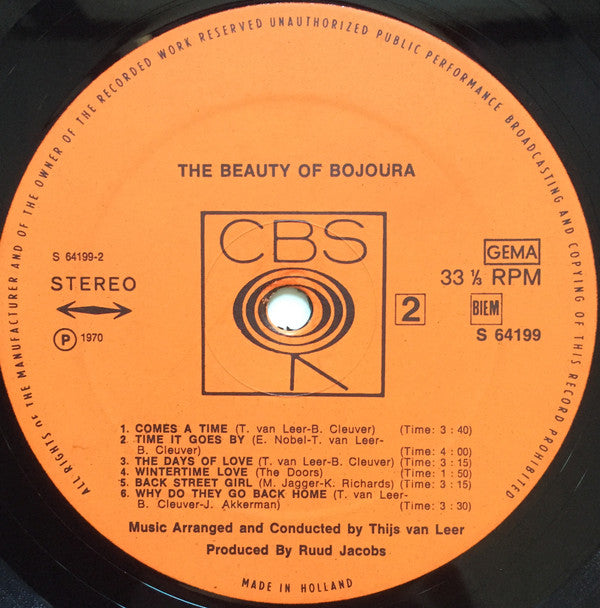 Bojoura : The Beauty Of Bojoura (LP, Album)