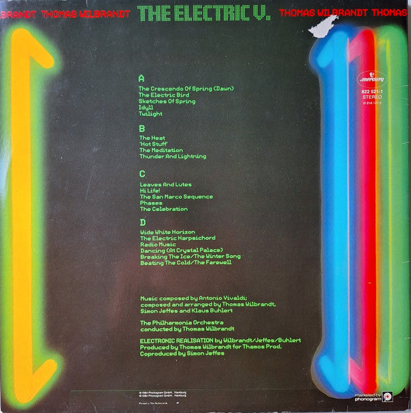Thomas Wilbrandt : The Electric V. (2xLP, Album)