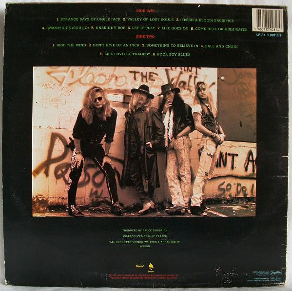 Poison (3) : Flesh & Blood (LP, Album)