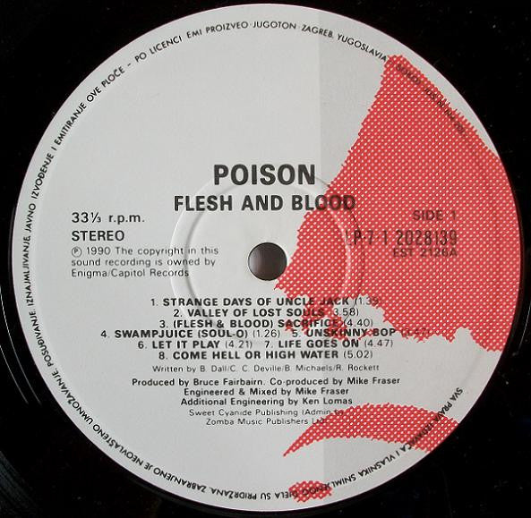 Poison (3) : Flesh & Blood (LP, Album)
